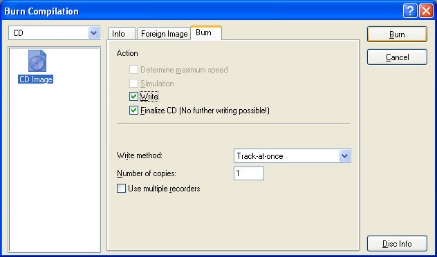 windows xp boot disk to wriable disk