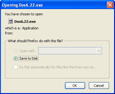 Free download of dos 6.22.exe emergency startup boot disk. Free downloads.